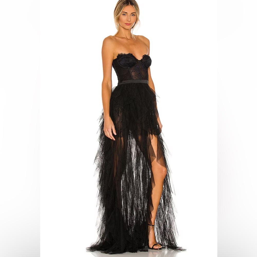 For Love And Lemons Bustier Gown